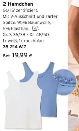 Tchibo Eduscho Hemdchen Angebot