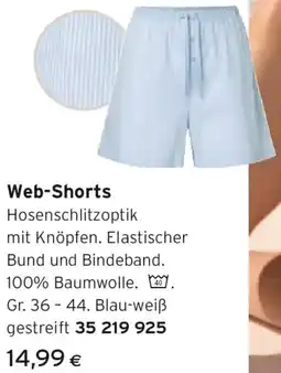 Tchibo Eduscho Web-Shorts Angebot