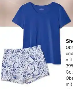 Tchibo Eduscho Shorty-Pyjama-Set Angebot