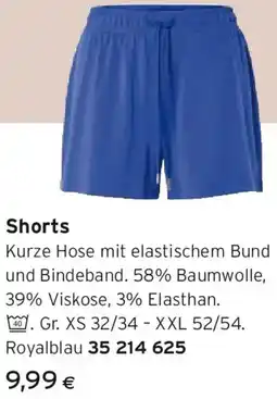 Tchibo Eduscho Shorts Angebot