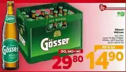 Billa Gösser Märzen Angebot