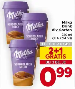 Billa Milka Drink Angebot