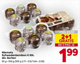 Billa Niemetz schwedenbomben Angebot