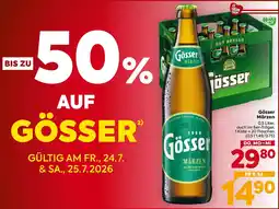 Billa Gösser Märzen Angebot