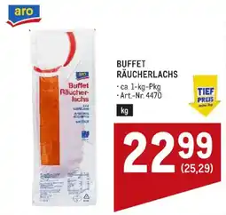 Metro Buffet Räucherlachs Angebot