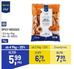 Metro Metro Chef Spicy Wedges Angebot