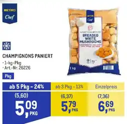Metro Metro Chef Champignons Paniert Angebot