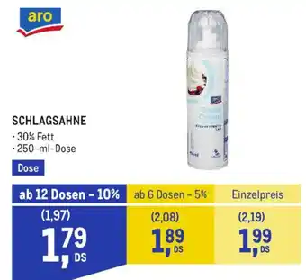 Aro SCHLAGSAHNE