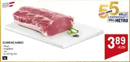 Metro Schweine Karree Angebot