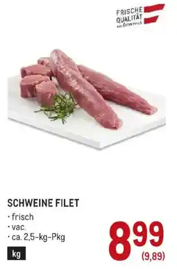 Metro Schweine Filet Angebot