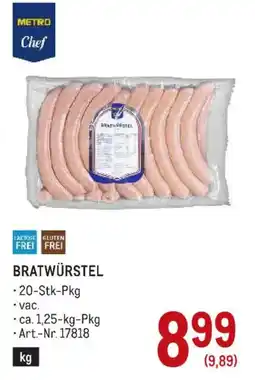Metro Metro Chef Bratwürstel Angebot