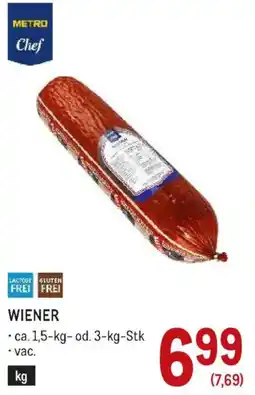 Metro Metro Chef Wiener Angebot