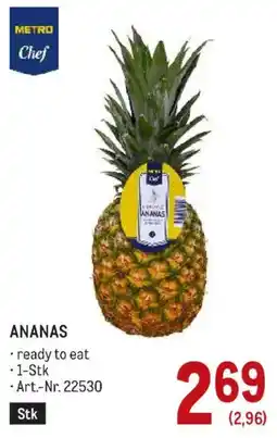 Metro Metro Chef Ananas Angebot