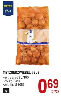 Metro Metro Chef Metzgerzwiebel Gelb Angebot
