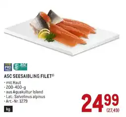 Metro ASC SEESAIBLING FILET Angebot