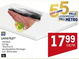 Metro Lachs filet Angebot