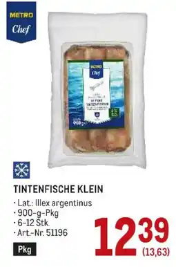 Metro Metro Chef Tintenfische Klein Angebot