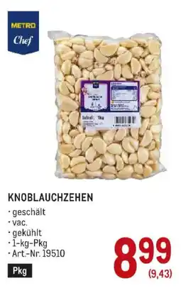Metro Metro Chef Knoblauchzehen Angebot