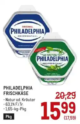 Metro Philadelphia Frischkäse Angebot