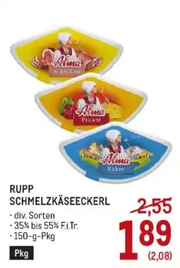 Metro Rupp Schmelzkäseeckerl Angebot