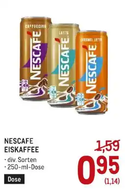 Metro Nescafe Eiskaffee Angebot