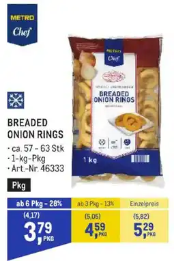 Metro Metro Chef Breaded Onion Rings Angebot