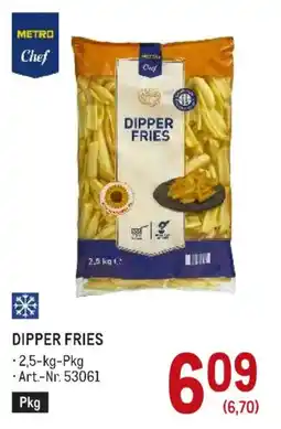 Metro Metro Chef Dipper Fries Angebot
