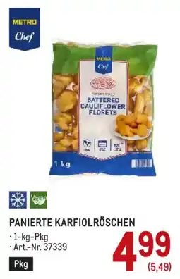 Metro Metro Chef Panierte Karfiolröschen Angebot