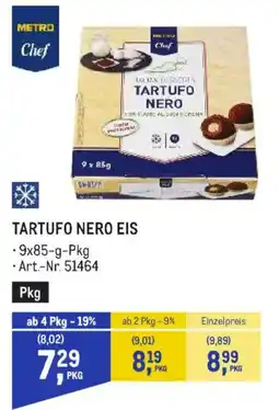 Metro Tartufo Nero Eis Angebot