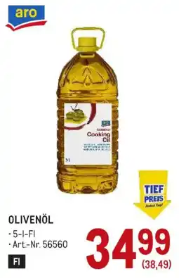 Metro Olivenöl Angebot