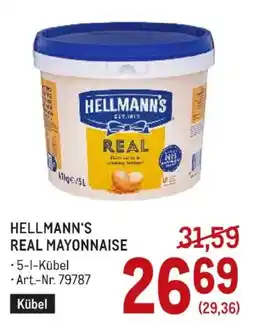 Metro Hellmann's Real Mayonnaise Angebot