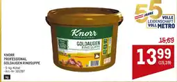 Metro Knorr Professional Goldaugen Rindsuppe Angebot