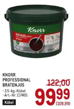 Metro Knorr Professional Bratenjus Angebot