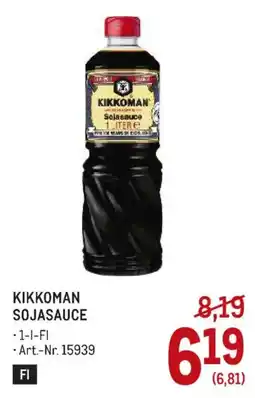 Metro Kikkoman Sojasauce Angebot