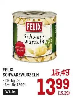 Metro Felix Schwarzwurzeln Angebot