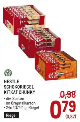 Metro Nestle Schokoriegel Kitkat Chunky Angebot