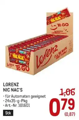 Metro Lorenz Nic Nac's Angebot