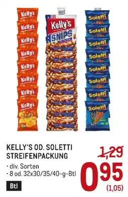 Metro Kelly's od. Soletti Streifenpackung Angebot