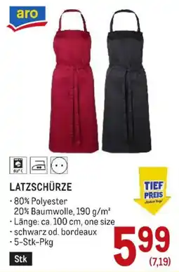 Metro aro Latzschürze Angebot