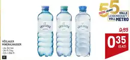 Metro Vöslauer Mineralwasser Angebot