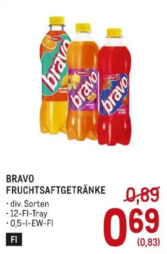 Metro Bravo Fruchtsaftgetränke Angebot