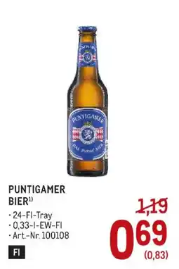 Metro Puntigamer Bier Angebot