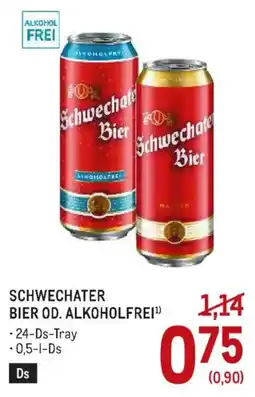 Metro Schwechater Bier od. alkoholfrei Angebot