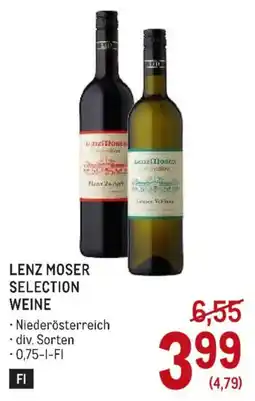 Metro Lenz Moser Selection Weine Angebot
