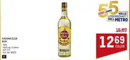 Metro Havana Club Rum Angebot