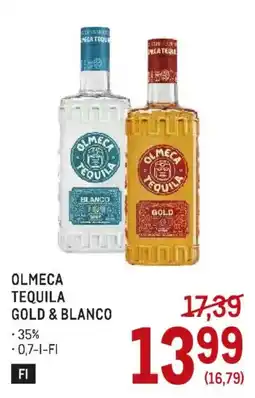 Metro OlmeCa Tequila Gold & Blanco Angebot