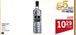 Metro Three Sixty Vodka Angebot
