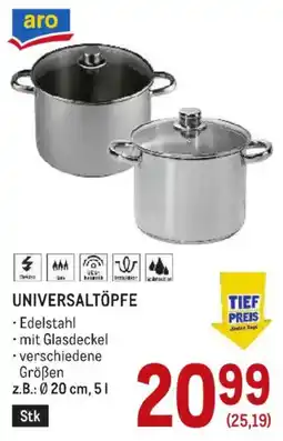 Metro aro Universaltöpfe Angebot