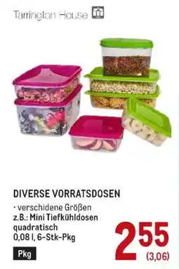 Metro Tarrington House Diverse Vorratsdosen Angebot