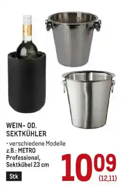 Metro WEIN- OD. SEKTKÜHLER Angebot